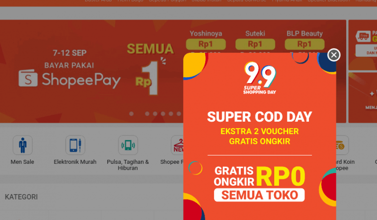 Shopee 蝦皮購物 印尼 Indonesia