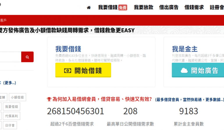 易借網