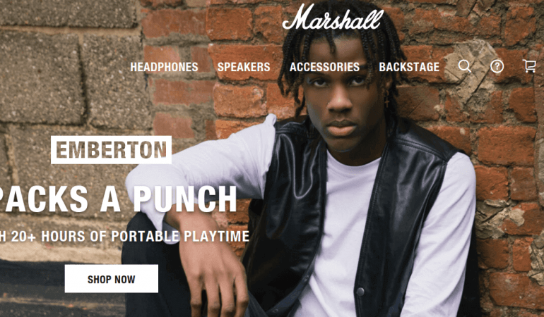 英國藍牙喇叭 Marshall