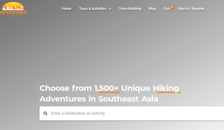 東南亞冒險旅行 Adventoro