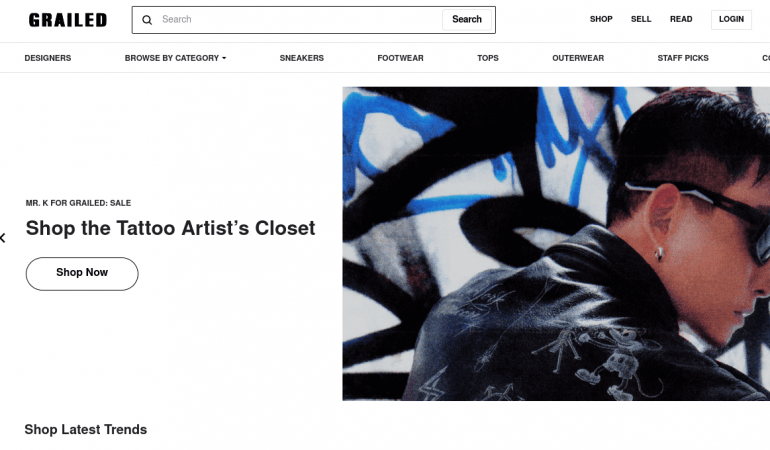 Grailed 男裝買賣