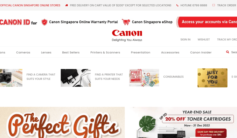 新加坡 Canon 佳能